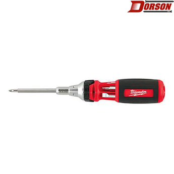 MILWAUKEE 10IN1 Square Drive Ratcheting Multi Bit Driver
