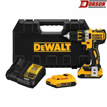 DEWALT 20V MAX* XR Lithium Ion Brushless Compact Drill / Driver Kit