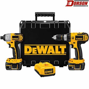 DEWALT 18V Cordless Compact Li-Ion Hammerdrill / Impact Combo Kit