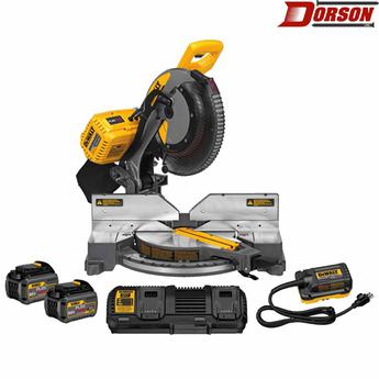 DEWALT FLEXVOLT® 12" (305mm) 120V MAX* Double Bevel Compound Miter Saw Kit