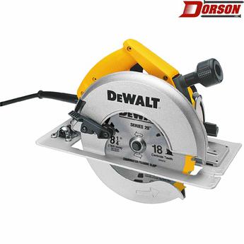 DEWALT 8-1/4" (210mm) Circular Saw with Rear Pivot Depth of Cut Adjustment and Electric Brake