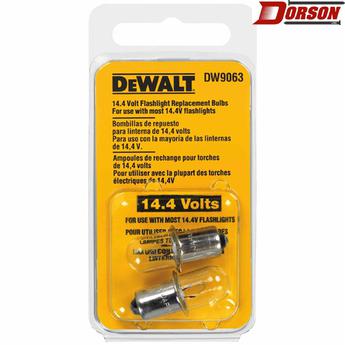 DEWALT 14.4 Volt Flashlight Bulb - 2 pack
